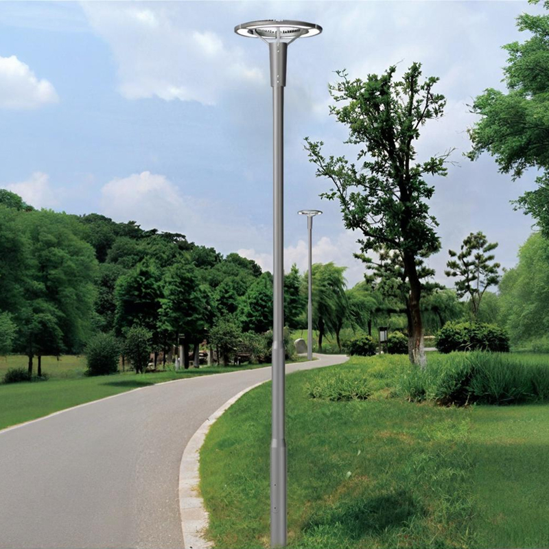Poste de luz de jardín de aluminio CAVAN