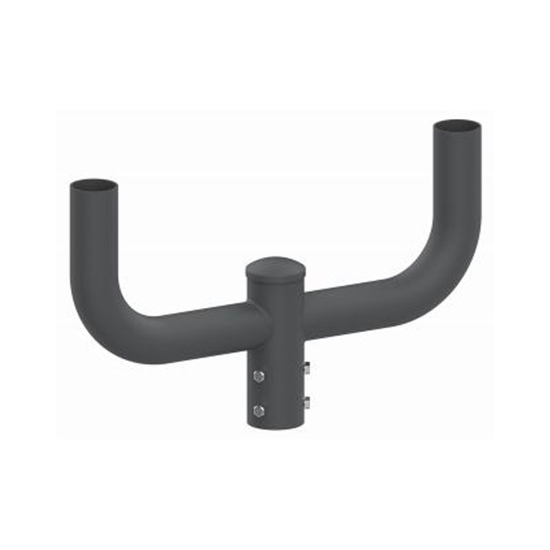 Adaptador de espiga para poste de luz externo vertical redondo de 5