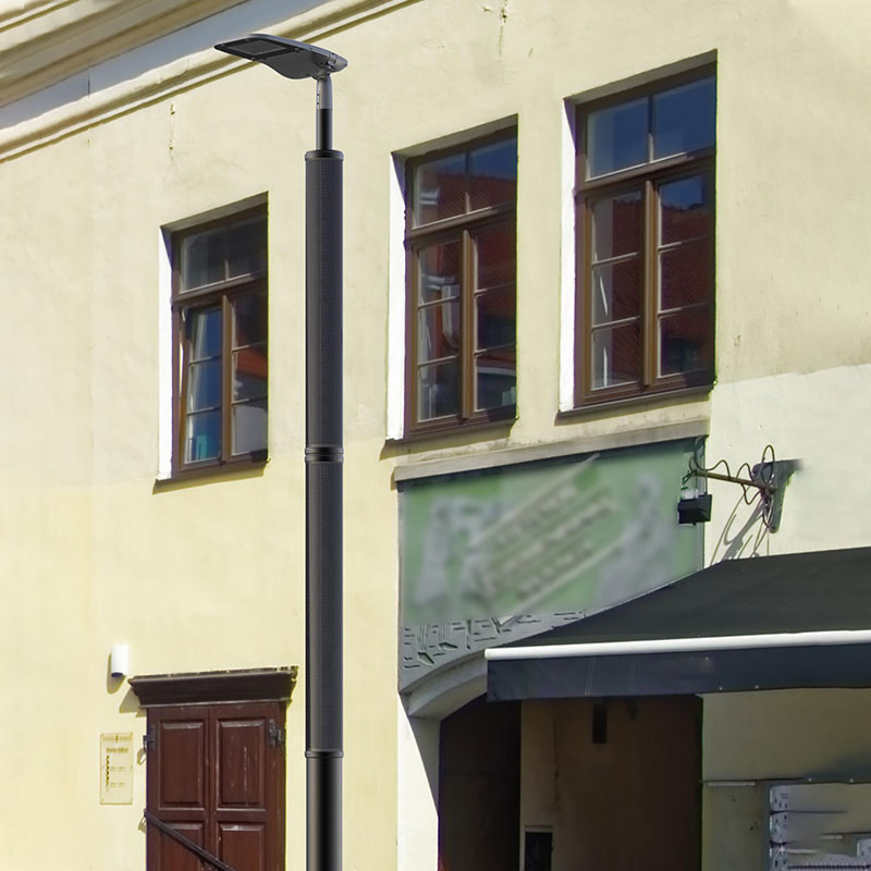 Polo de luz solar flexible HJT con pulverización de polvo metálico PIRAN