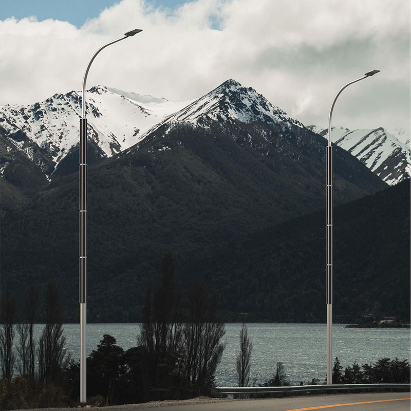 Poste de luz solar flexible HJT resistente a la corrosión GYULA