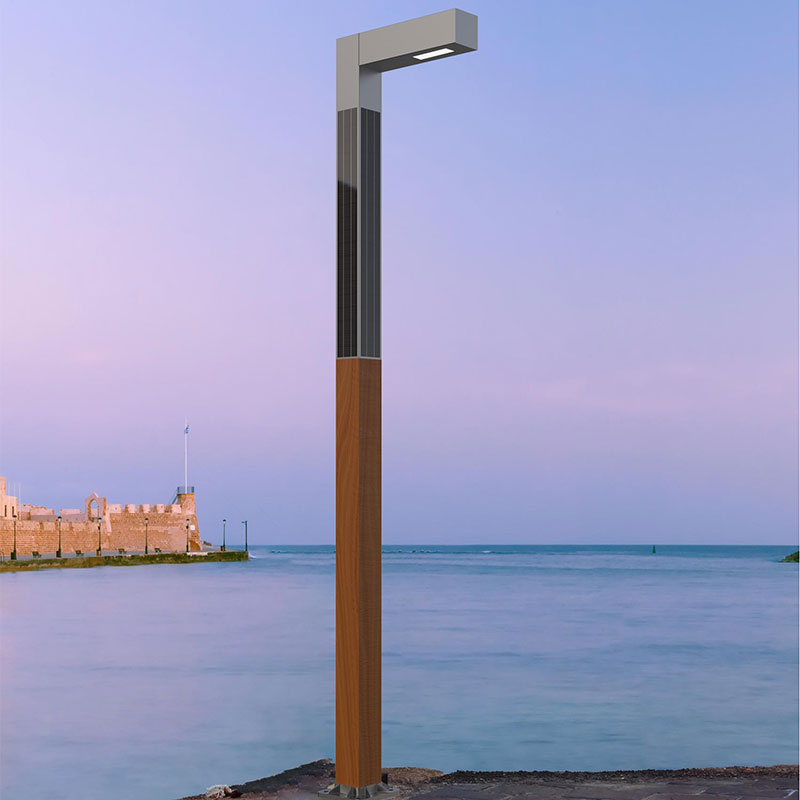 Polo solar de pulverización de polvo metálico de aluminio MONDSEE