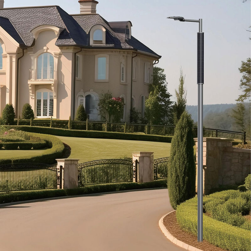 Polo de luz solar de silicio monocristalino HJT flexible METZ