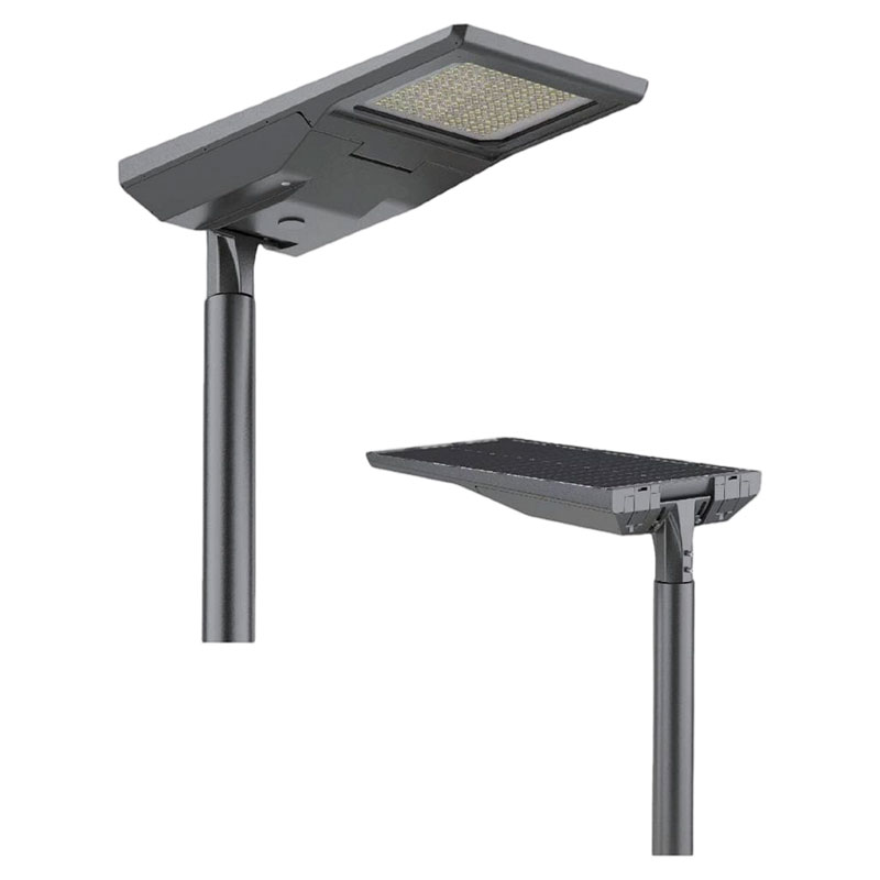 Polo de luz solar con pulverización de polvo metálico de aluminio ISNY