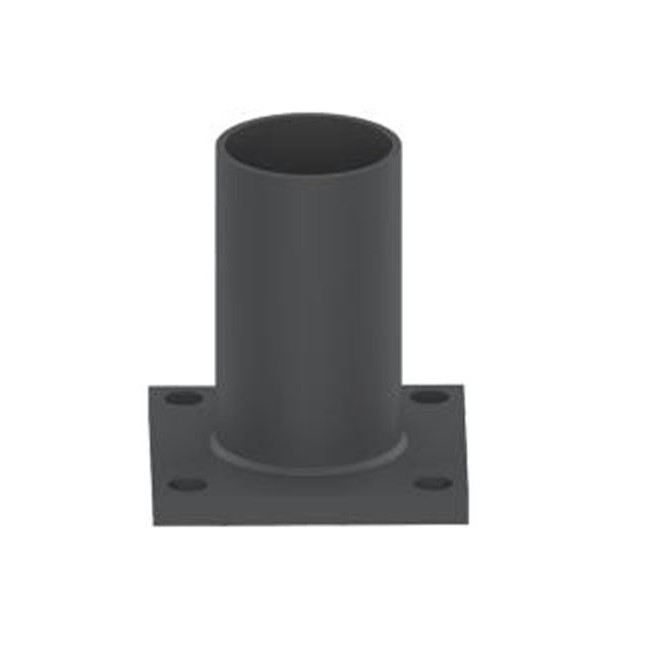 ¿Qué es un soporte de montaje en pared para poste de luz?