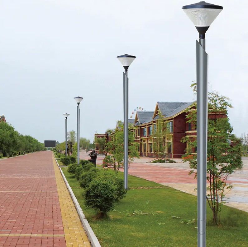 ¿Cómo instalar postes de luz de aluminio?