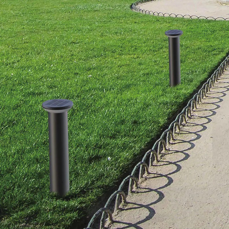 ¿Cómo funciona un poste de luz solar?